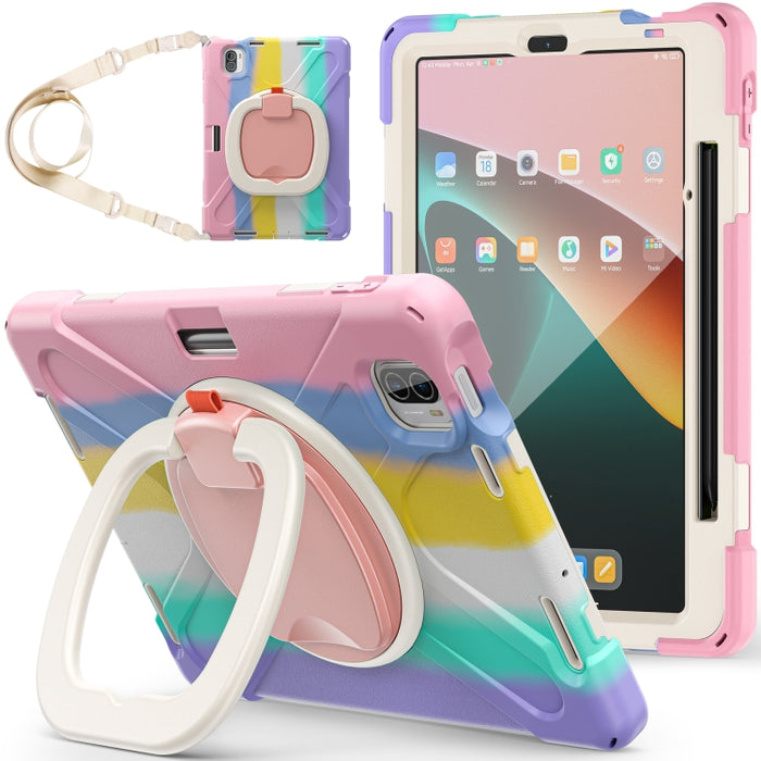 Funda protectora para tableta de silicona + PC, For Xiaomi Pad 5 / Pad 5 Pro