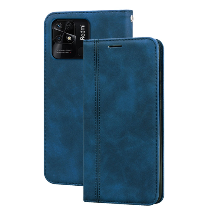 Estuche para teléfono de cuero con tapa magnética comercial esmerilada, For Xiaomi Redmi 10C, For Huawei nova 8i, For Huawei nova 9, For Honor X8 / X30i, For Samsung Galaxy A13 4G, For Samsung Galaxy A23 / M23 / F23, For Samsung Galaxy S22 Ultra 5G