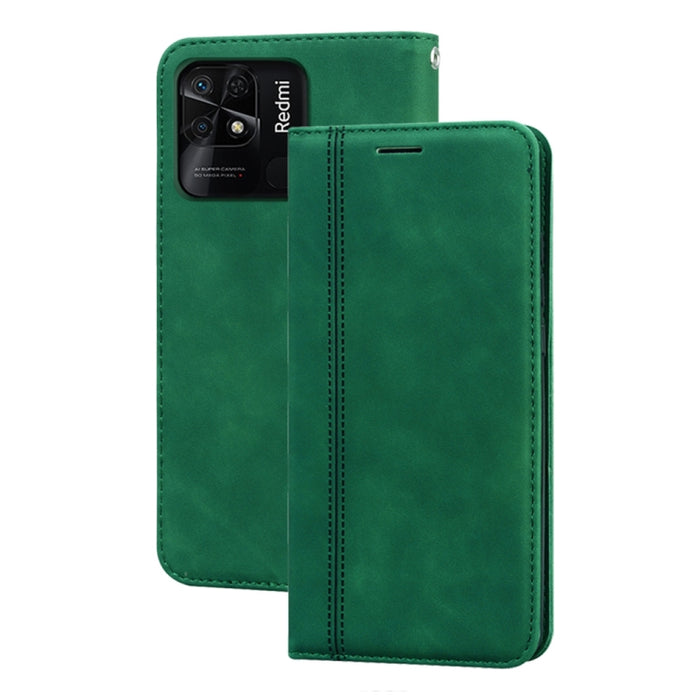 Estuche para teléfono de cuero con tapa magnética comercial esmerilada, For Xiaomi Redmi 10C, For Huawei nova 8i, For Huawei nova 9, For Honor X8 / X30i, For Samsung Galaxy A13 4G, For Samsung Galaxy A23 / M23 / F23, For Samsung Galaxy S22 Ultra 5G