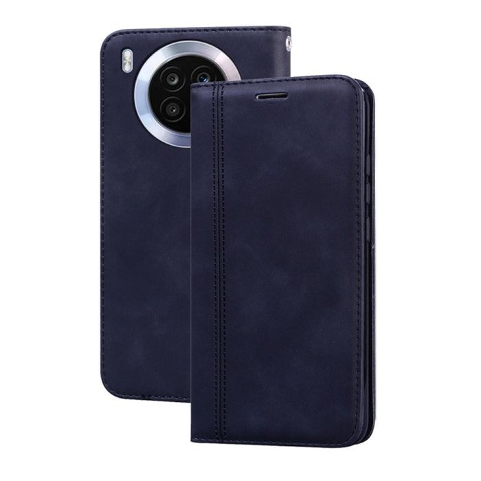 Estuche para teléfono de cuero con tapa magnética comercial esmerilada, For Xiaomi Redmi 10C, For Huawei nova 8i, For Huawei nova 9, For Honor X8 / X30i, For Samsung Galaxy A13 4G, For Samsung Galaxy A23 / M23 / F23, For Samsung Galaxy S22 Ultra 5G