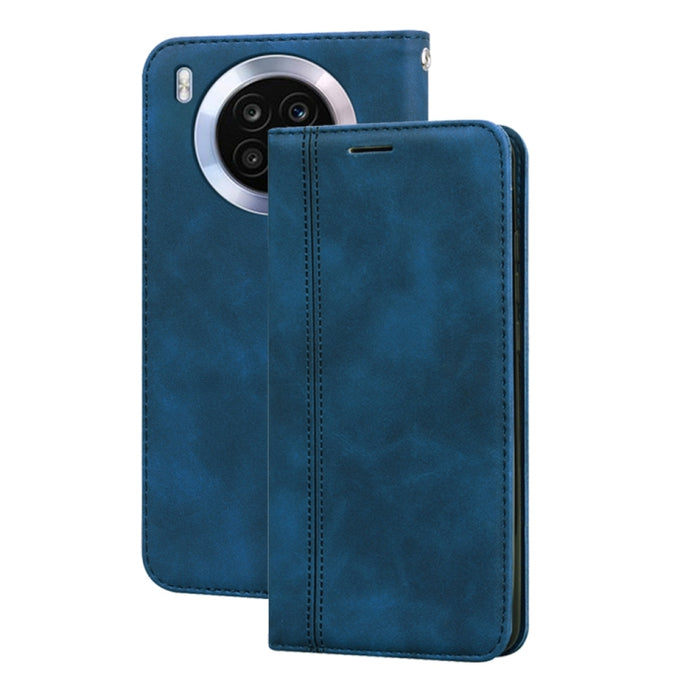 Estuche para teléfono de cuero con tapa magnética comercial esmerilada, For Xiaomi Redmi 10C, For Huawei nova 8i, For Huawei nova 9, For Honor X8 / X30i, For Samsung Galaxy A13 4G, For Samsung Galaxy A23 / M23 / F23, For Samsung Galaxy S22 Ultra 5G