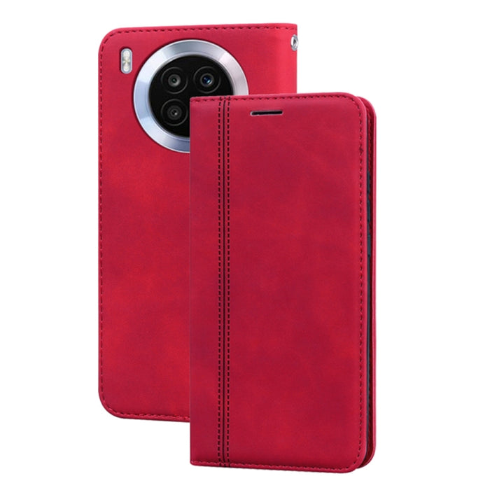 Estuche para teléfono de cuero con tapa magnética comercial esmerilada, For Xiaomi Redmi 10C, For Huawei nova 8i, For Huawei nova 9, For Honor X8 / X30i, For Samsung Galaxy A13 4G, For Samsung Galaxy A23 / M23 / F23, For Samsung Galaxy S22 Ultra 5G