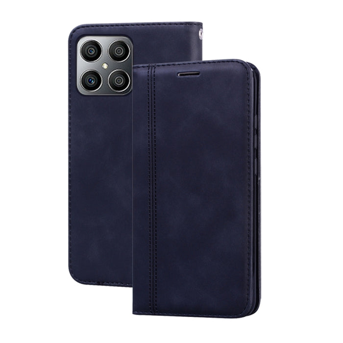 Estuche para teléfono de cuero con tapa magnética comercial esmerilada, For Xiaomi Redmi 10C, For Huawei nova 8i, For Huawei nova 9, For Honor X8 / X30i, For Samsung Galaxy A13 4G, For Samsung Galaxy A23 / M23 / F23, For Samsung Galaxy S22 Ultra 5G