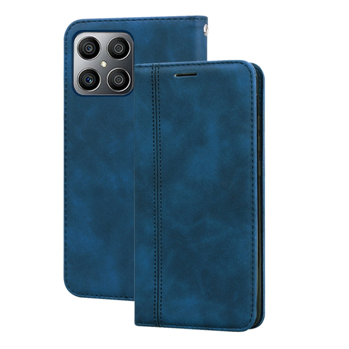 Estuche para teléfono de cuero con tapa magnética comercial esmerilada, For Xiaomi Redmi 10C, For Huawei nova 8i, For Huawei nova 9, For Honor X8 / X30i, For Samsung Galaxy A13 4G, For Samsung Galaxy A23 / M23 / F23, For Samsung Galaxy S22 Ultra 5G