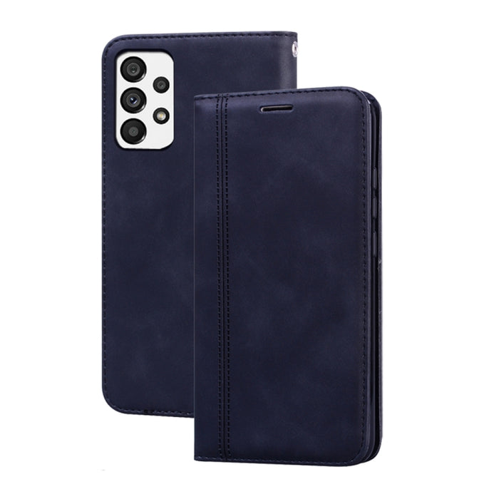 Estuche para teléfono de cuero con tapa magnética comercial esmerilada, For Xiaomi Redmi 10C, For Huawei nova 8i, For Huawei nova 9, For Honor X8 / X30i, For Samsung Galaxy A13 4G, For Samsung Galaxy A23 / M23 / F23, For Samsung Galaxy S22 Ultra 5G