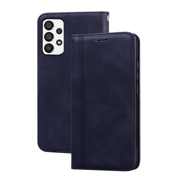 Estuche para teléfono de cuero con tapa magnética comercial esmerilada, For Xiaomi Redmi 10C, For Huawei nova 8i, For Huawei nova 9, For Honor X8 / X30i, For Samsung Galaxy A13 4G, For Samsung Galaxy A23 / M23 / F23, For Samsung Galaxy S22 Ultra 5G