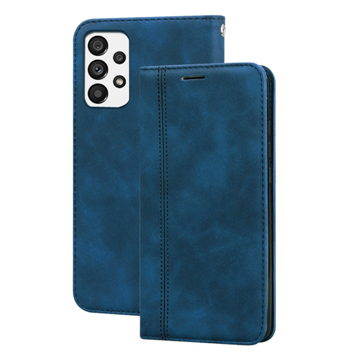 Estuche para teléfono de cuero con tapa magnética comercial esmerilada, For Xiaomi Redmi 10C, For Huawei nova 8i, For Huawei nova 9, For Honor X8 / X30i, For Samsung Galaxy A13 4G, For Samsung Galaxy A23 / M23 / F23, For Samsung Galaxy S22 Ultra 5G