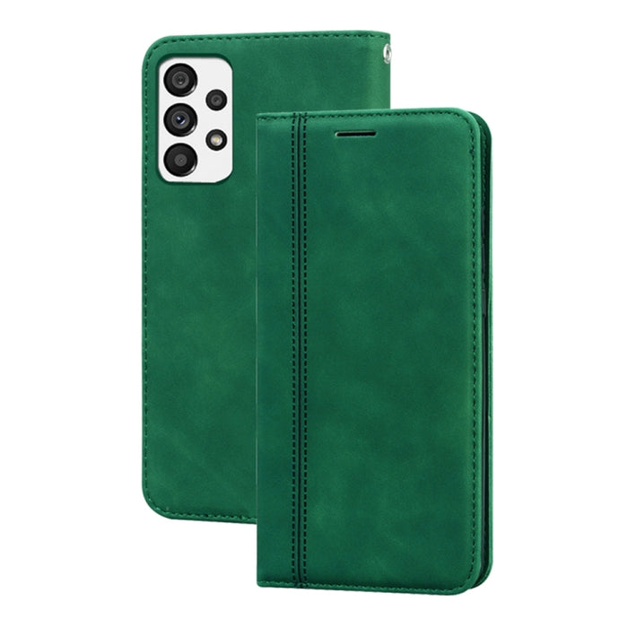 Estuche para teléfono de cuero con tapa magnética comercial esmerilada, For Xiaomi Redmi 10C, For Huawei nova 8i, For Huawei nova 9, For Honor X8 / X30i, For Samsung Galaxy A13 4G, For Samsung Galaxy A23 / M23 / F23, For Samsung Galaxy S22 Ultra 5G