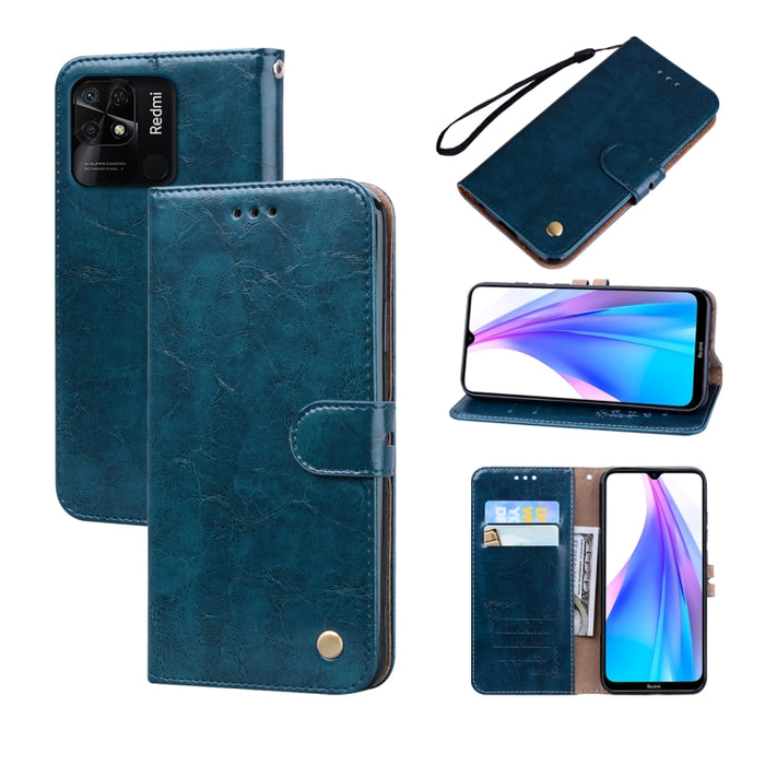 Estuche para teléfono de cuero con textura de cera de aceite, For Xiaomi Redmi 10C, For Huawei nova 8i, For Huawei nova 9, For Honor X8 / X30i, For Samsung Galaxy A13 4G, For Samsung Galaxy A23 / M23 / F23