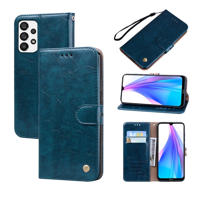 Estuche para teléfono de cuero con textura de cera de aceite, For Xiaomi Redmi 10C, For Huawei nova 8i, For Huawei nova 9, For Honor X8 / X30i, For Samsung Galaxy A13 4G, For Samsung Galaxy A23 / M23 / F23