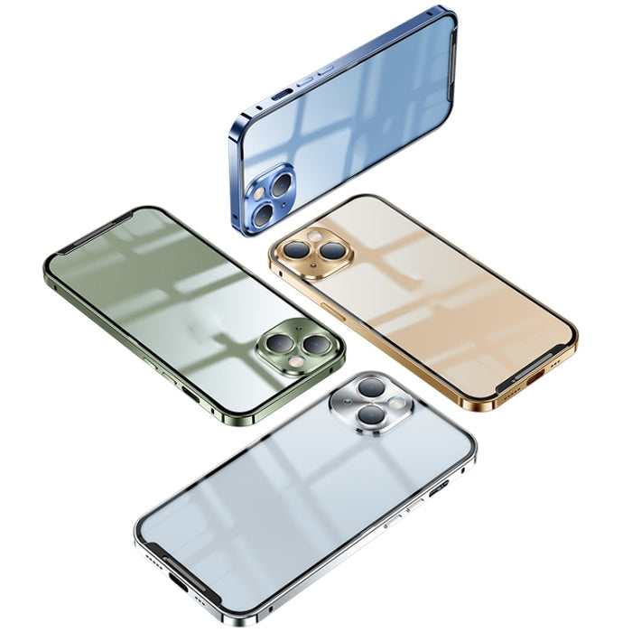 Caja de teléfono de metal esmerilado