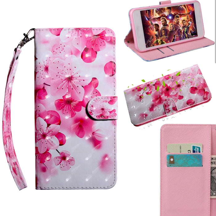 Estuche para teléfono de cuero con patrón pintado en 3D, For Nokia G50, For Xiaomi Poco M4 Pro 5G, For Xiaomi Poco X4 Pro 5G