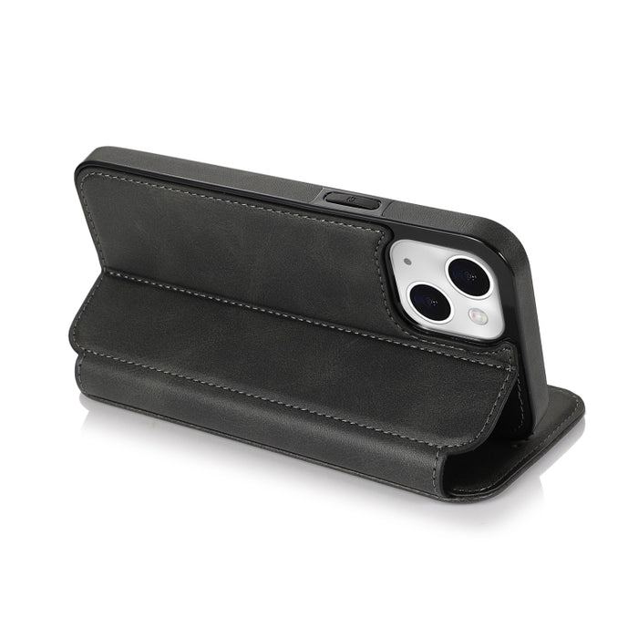 Estuche para teléfono de cuero con succión magnética Knight