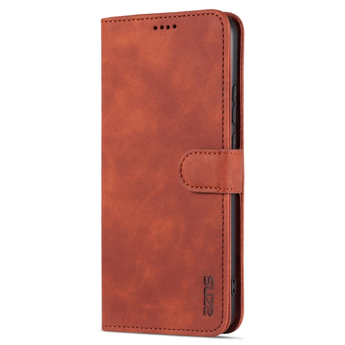 AZNS Skin Feel Calf Texture Flip Funda de cuero para teléfono, For Xiaomi Redmi 10C / Redmi 10 India, For Xiaomi Poco X4 Pro 5G