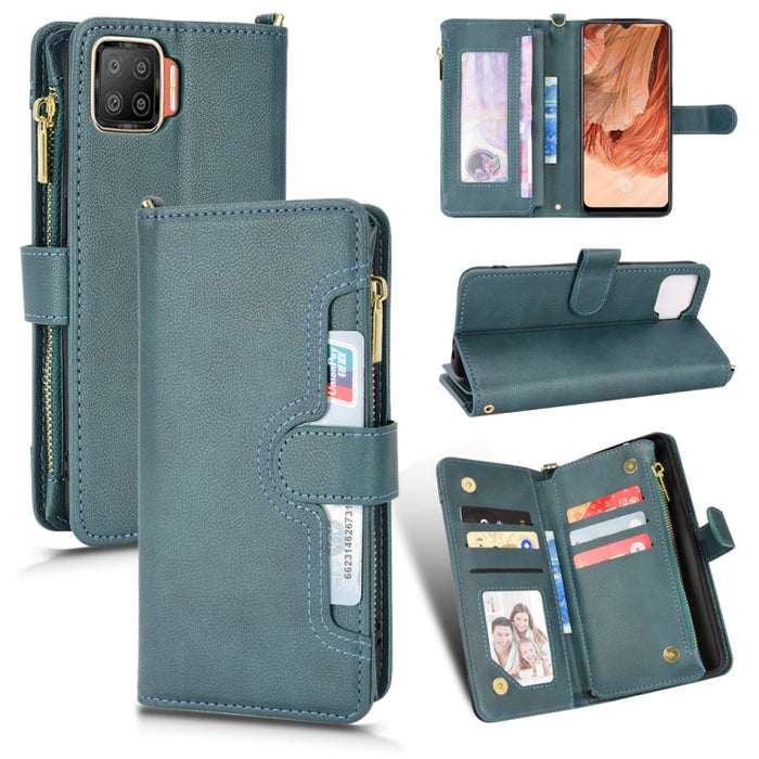 Estuche para teléfono de cuero con cremallera y textura Litchi, For Doogee S86 / S86 Pro, For Doogee S88 Pro / S88 Plus, For Doogee X96 Pro, For Sharp Aquos Zero6 / Aquos Air, For Sharp Aquos Wish, For Motorola Moto E40 / E30 / E20                     ...
