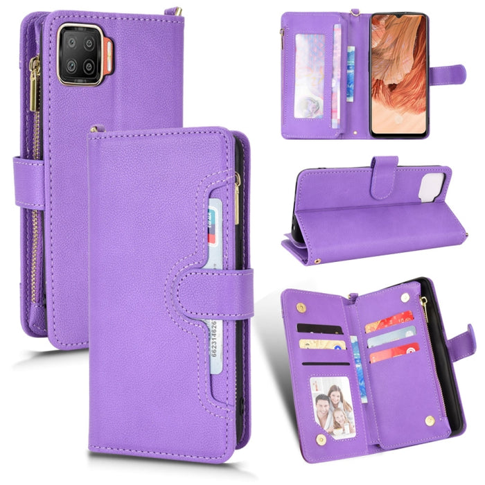 Estuche para teléfono de cuero con cremallera y textura Litchi, For Doogee S86 / S86 Pro, For Doogee S88 Pro / S88 Plus, For Doogee X96 Pro, For Sharp Aquos Zero6 / Aquos Air, For Sharp Aquos Wish, For Motorola Moto E40 / E30 / E20                     ...