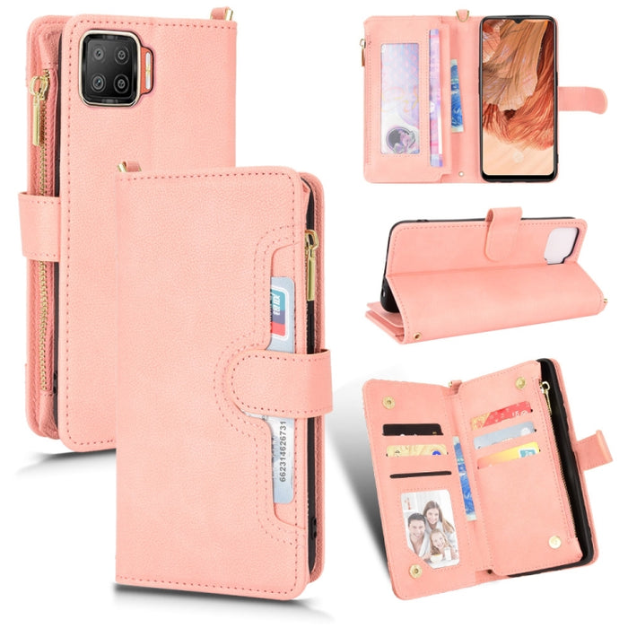 Estuche para teléfono de cuero con cremallera y textura Litchi, For Doogee S86 / S86 Pro, For Doogee S88 Pro / S88 Plus, For Doogee X96 Pro, For Sharp Aquos Zero6 / Aquos Air, For Sharp Aquos Wish, For Motorola Moto E40 / E30 / E20                     ...