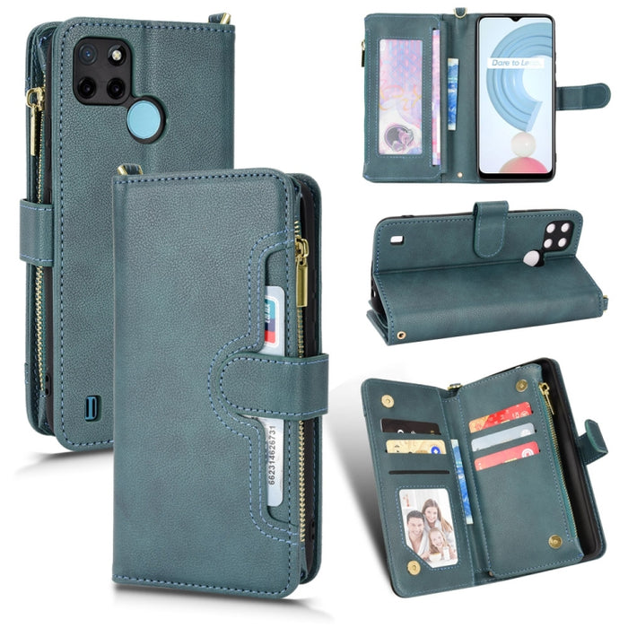 Estuche para teléfono de cuero con cremallera y textura Litchi, For Doogee S86 / S86 Pro, For Doogee S88 Pro / S88 Plus, For Doogee X96 Pro, For Sharp Aquos Zero6 / Aquos Air, For Sharp Aquos Wish, For Motorola Moto E40 / E30 / E20                     ...
