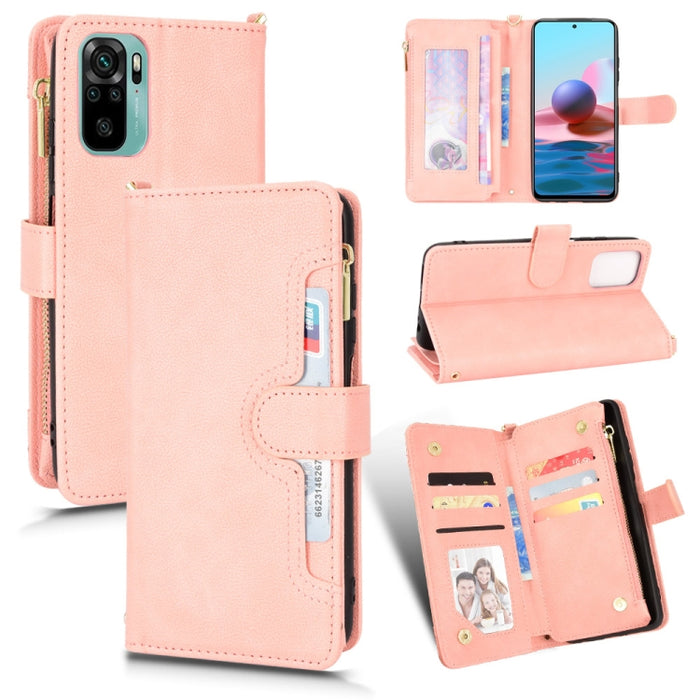 Estuche para teléfono de cuero con cremallera y textura Litchi, For Doogee S86 / S86 Pro, For Doogee S88 Pro / S88 Plus, For Doogee X96 Pro, For Sharp Aquos Zero6 / Aquos Air, For Sharp Aquos Wish, For Motorola Moto E40 / E30 / E20                     ...