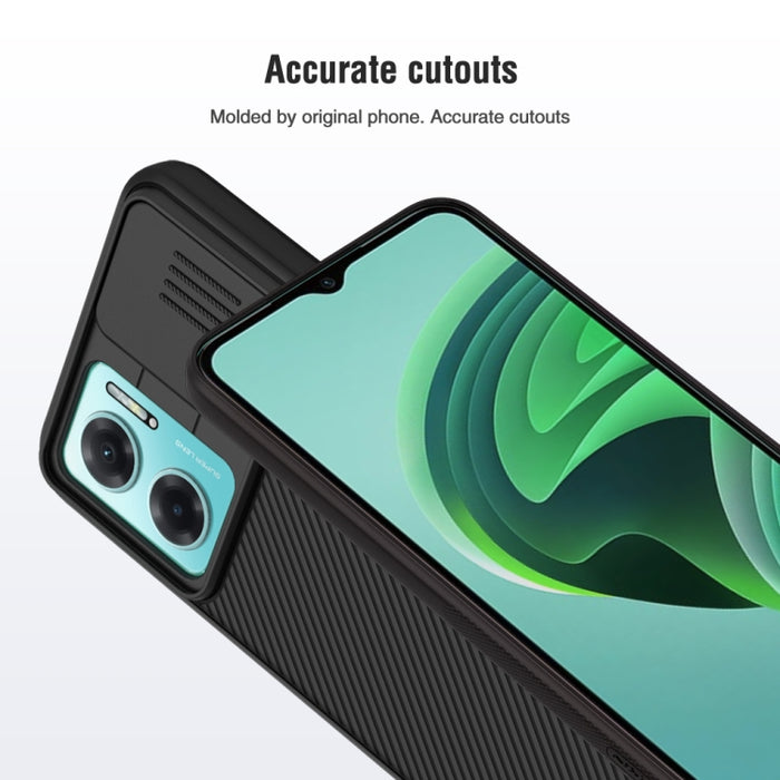 NILLKIN Black Mirror Series Camshield PC Funda para teléfono, For Xiaomi Redmi Note 11E 5G / Redmi 10 5G, For Samsung Galaxy A23 4G, For Samsung Galaxy M33