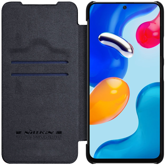 Estuche de cuero con textura Crazy Horse de la serie NILLKIN QIN, For Xiaomi Redmi Note 11S, For Samsung Galaxy A23 4G