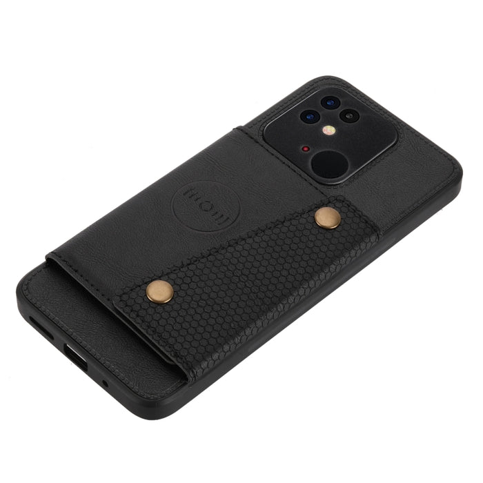 Estuche para teléfono magnético a prueba de golpes con doble hebilla PU + TPU, For OPPO Realme 9 Pro, For OPPO Realme 9 Pro+, For OPPO Realme 9i, For OPPO Realme C35, For vivo Y15s, For vivo Y33s, For Xiaomi Redmi 10C, For Xiaomi Redmi Note 11 5G Chine...