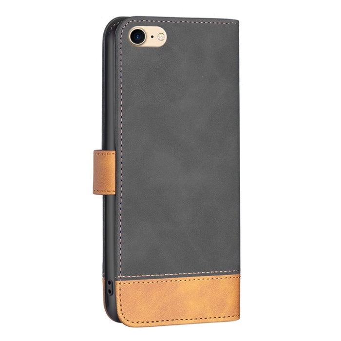 BF11 Estuche de piel para teléfono con tacto de piel a juego, For iPhone SE 2022 / SE 2020 / 8 / 7, For iPhone 11 Pro, For iPhone 12 mini, For iPhone 12 Pro Max, For iPhone 12 / 12 Pro, For iPhone 13, For iPhone XR, For iPhone XS Max                   ...