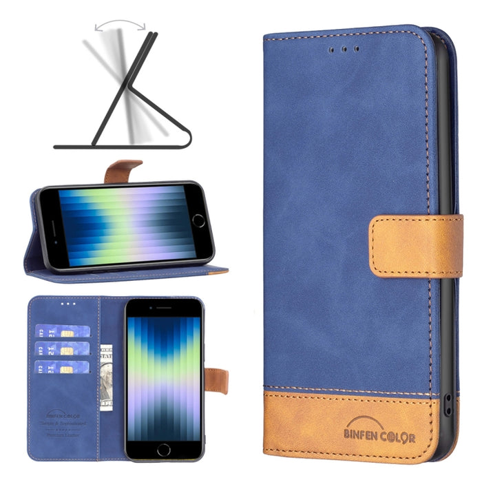 BF11 Estuche de piel para teléfono con tacto de piel a juego, For iPhone SE 2022 / SE 2020 / 8 / 7, For iPhone 11 Pro, For iPhone 12 mini, For iPhone 12 Pro Max, For iPhone 12 / 12 Pro, For iPhone 13, For iPhone XR, For iPhone XS Max                   ...