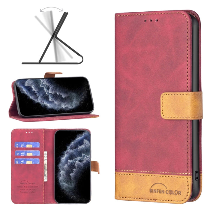 BF11 Estuche de piel para teléfono con tacto de piel a juego, For iPhone SE 2022 / SE 2020 / 8 / 7, For iPhone 11 Pro, For iPhone 12 mini, For iPhone 12 Pro Max, For iPhone 12 / 12 Pro, For iPhone 13, For iPhone XR, For iPhone XS Max                   ...