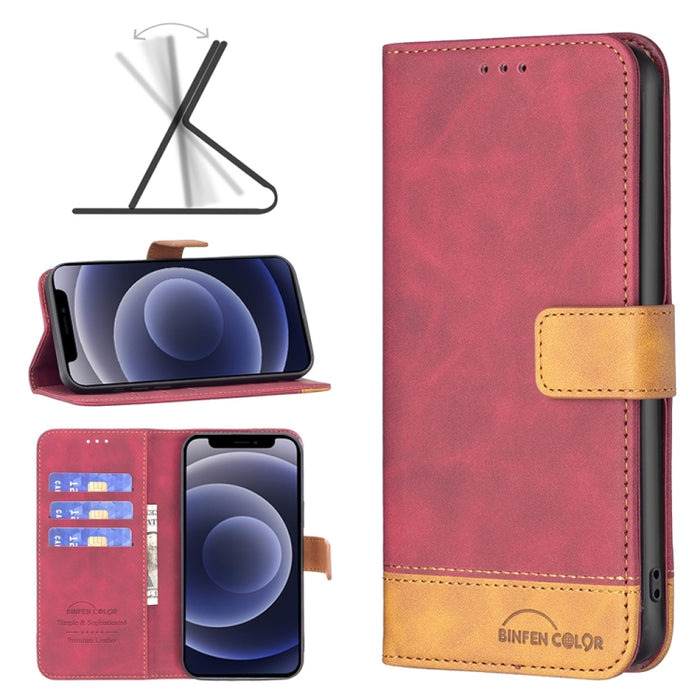 BF11 Estuche de piel para teléfono con tacto de piel a juego, For iPhone SE 2022 / SE 2020 / 8 / 7, For iPhone 11 Pro, For iPhone 12 mini, For iPhone 12 Pro Max, For iPhone 12 / 12 Pro, For iPhone 13, For iPhone XR, For iPhone XS Max                   ...