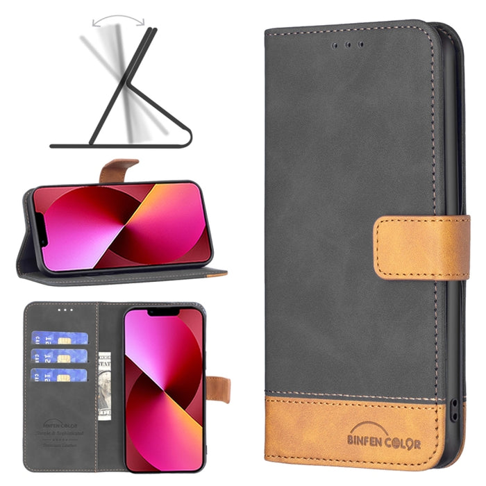 BF11 Estuche de piel para teléfono con tacto de piel a juego, For iPhone SE 2022 / SE 2020 / 8 / 7, For iPhone 11 Pro, For iPhone 12 mini, For iPhone 12 Pro Max, For iPhone 12 / 12 Pro, For iPhone 13, For iPhone XR, For iPhone XS Max                   ...