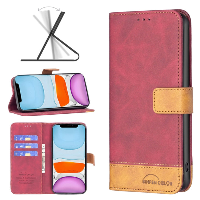 BF11 Estuche de piel para teléfono con tacto de piel a juego, For iPhone SE 2022 / SE 2020 / 8 / 7, For iPhone 11 Pro, For iPhone 12 mini, For iPhone 12 Pro Max, For iPhone 12 / 12 Pro, For iPhone 13, For iPhone XR, For iPhone XS Max                   ...