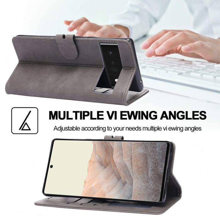 Estuche para teléfono de cuero con diseño de gato feliz en relieve, For Google Pixel 6a, For Google Pixel 7 5G, For Google Pixel 7 Pro 5G, For Xiaomi Redmi 10A, For Xiaomi Redmi Note 11 4G Global/11S, For Xiaomi Redmi Note 11 Pro Global                ...