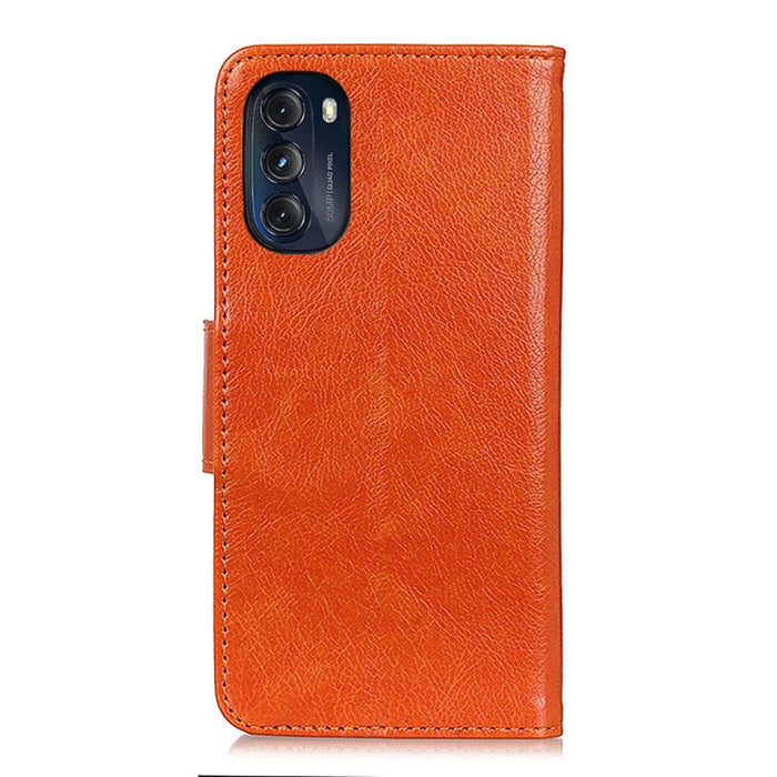 Estuche para teléfono de cuero con textura de napa, For Motorola Moto G 5G 2022, For Xiaomi 12 Lite
