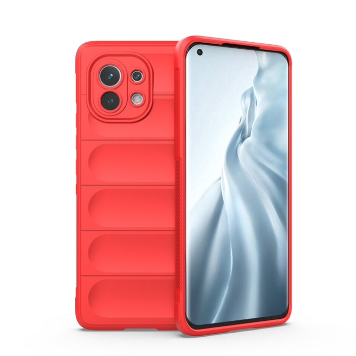 Magic Shield TPU + Estuche para teléfono de franela, For Xiaomi Mi 11