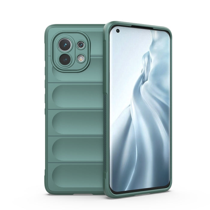 Magic Shield TPU + Estuche para teléfono de franela, For Xiaomi Mi 11
