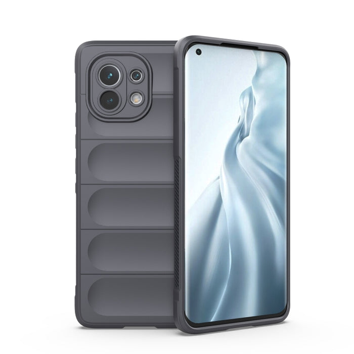 Magic Shield TPU + Estuche para teléfono de franela, For Xiaomi Mi 11