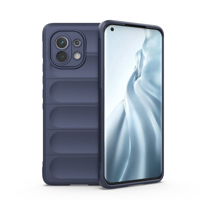 Magic Shield TPU + Estuche para teléfono de franela, For Xiaomi Mi 11