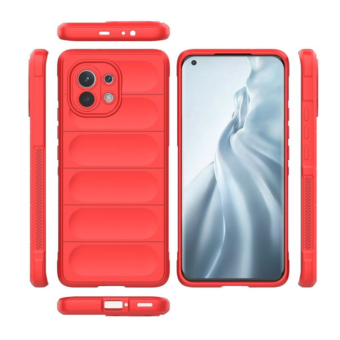 Magic Shield TPU + Estuche para teléfono de franela, For Xiaomi Mi 11