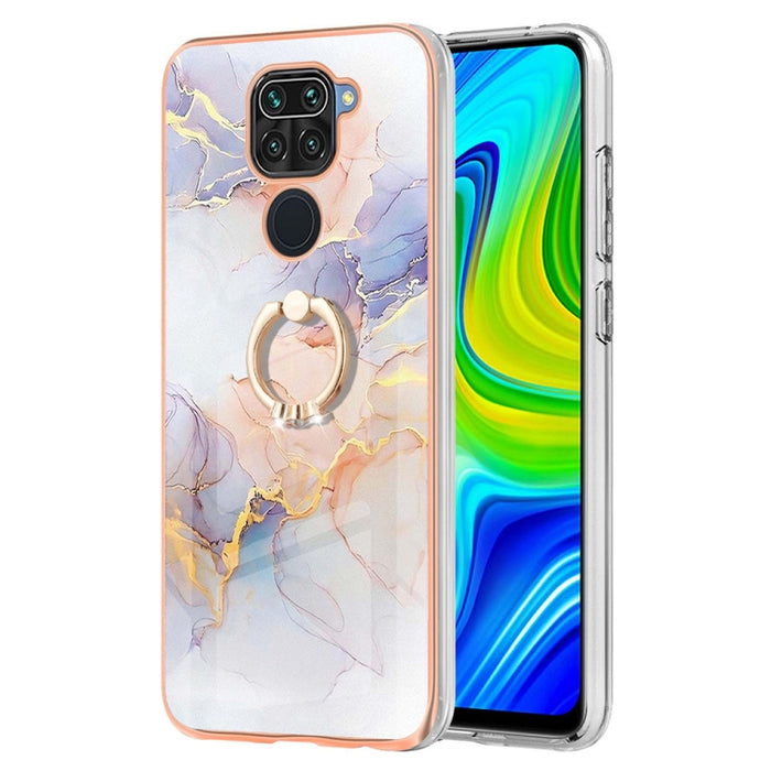 Caja del teléfono de galvanoplastia IMD TPU con anillo, For Xiaomi Redmi Note 9 / Redmi 10X 4G, For Xiaomi Redmi Note 11 China, For Xiaomi Redmi Note 11 Pro China, For Xiaomi Redmi Note 11 Pro 5G / 4G Global, For Xiaomi Redmi Note 11S / Note 11 Global
