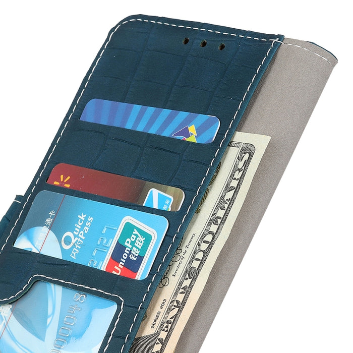 Caja de teléfono de cuero con tapa horizontal de textura de cocodrilo magnético, For Motorola Moto G 5G 2022, For OnePlus ACE/10R, For Xiaomi 12 Lite