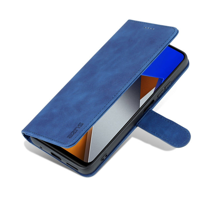 AZNS Skin Feel Calf Texture Flip Funda de cuero para teléfono, For Xiaomi Poco M4 Pro 4G