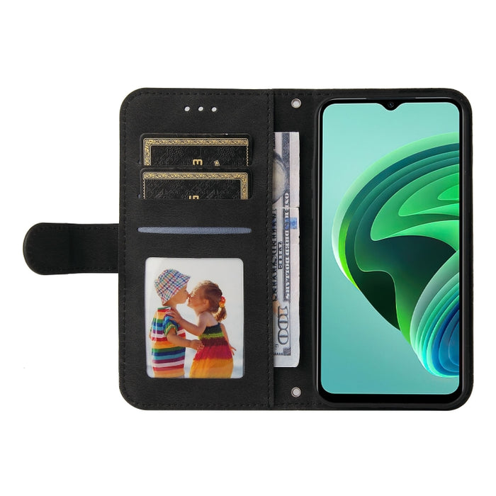 Skin Feel Life Tree Funda de piel para teléfono con botón de metal, For Xiaomi Redmi Note 11E / 10 Prime+ 5G, For Honor 50 Pro / Huawei nova 9 Pro, For Infinix Note 11, For OPPO Realme GT Neo3, For OPPO Reno7 4G / F21 Pro 4G                            ...