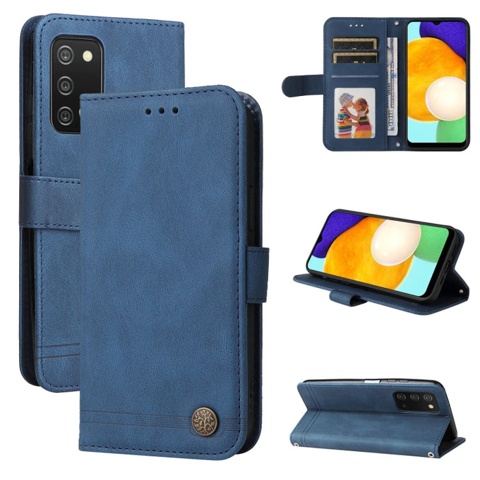 Skin Feel Life Tree Funda de piel para teléfono con botón de metal, For Xiaomi Redmi Note 11E / 10 Prime+ 5G, For Honor 50 Pro / Huawei nova 9 Pro, For Infinix Note 11, For OPPO Realme GT Neo3, For OPPO Reno7 4G / F21 Pro 4G                            ...
