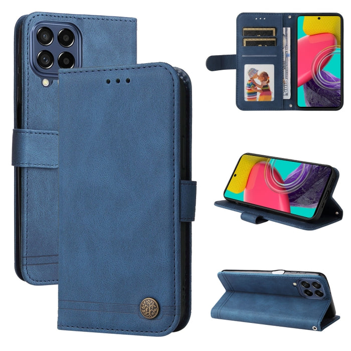 Skin Feel Life Tree Funda de piel para teléfono con botón de metal, For Xiaomi Redmi Note 11E / 10 Prime+ 5G, For Honor 50 Pro / Huawei nova 9 Pro, For Infinix Note 11, For OPPO Realme GT Neo3, For OPPO Reno7 4G / F21 Pro 4G                            ...