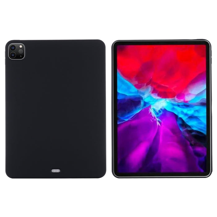 Funda de tableta a prueba de golpes de silicona líquida de color puro