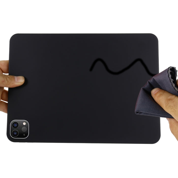 Funda de tableta a prueba de golpes de silicona líquida de color puro