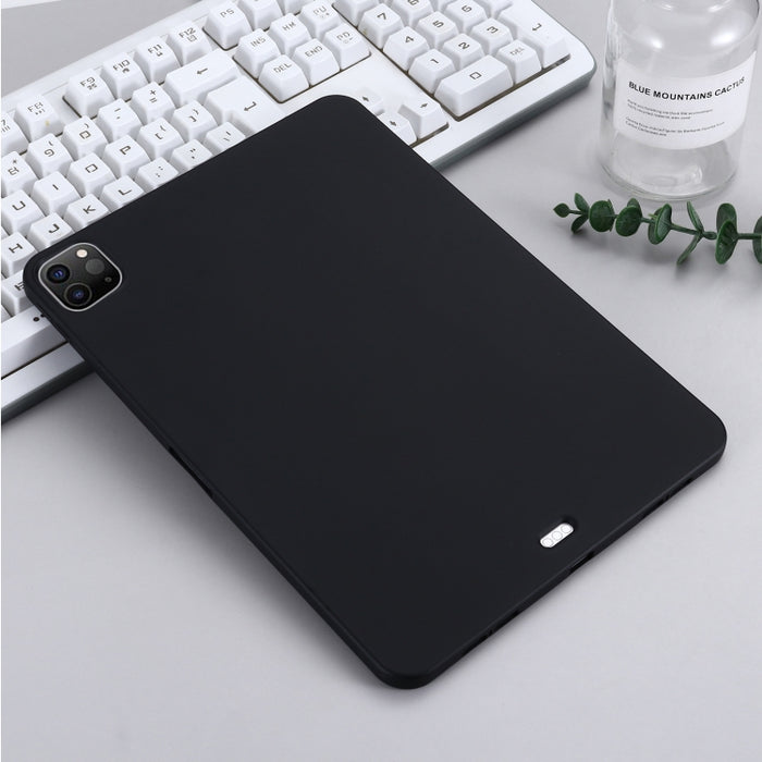 Funda de tableta a prueba de golpes de silicona líquida de color puro