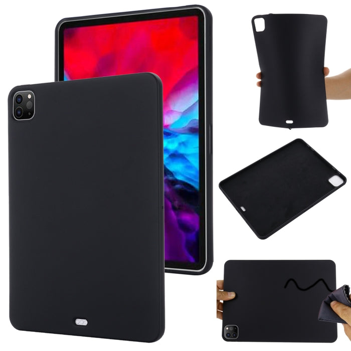 Funda de tableta a prueba de golpes de silicona líquida de color puro