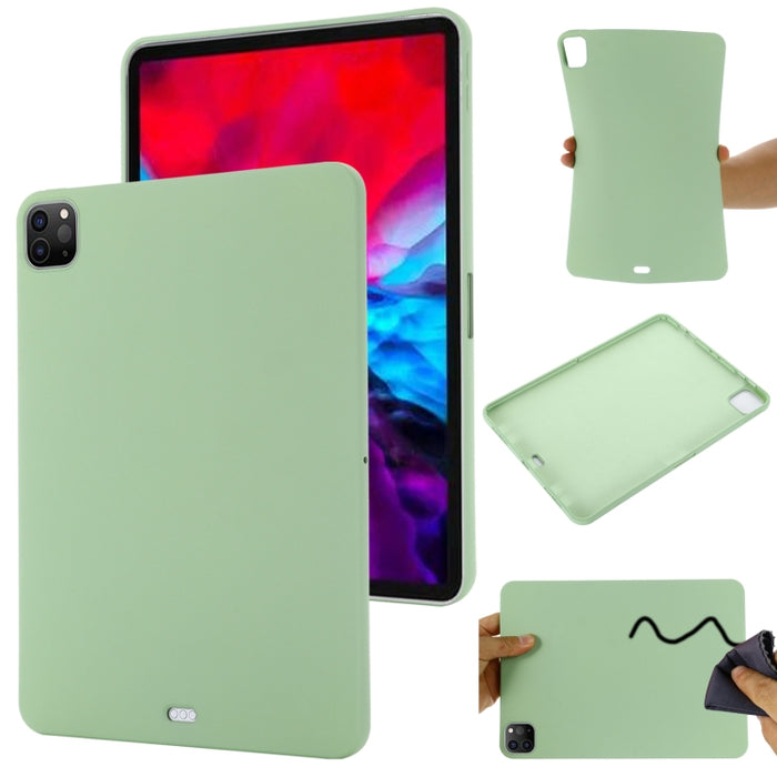 Funda de tableta a prueba de golpes de silicona líquida de color puro